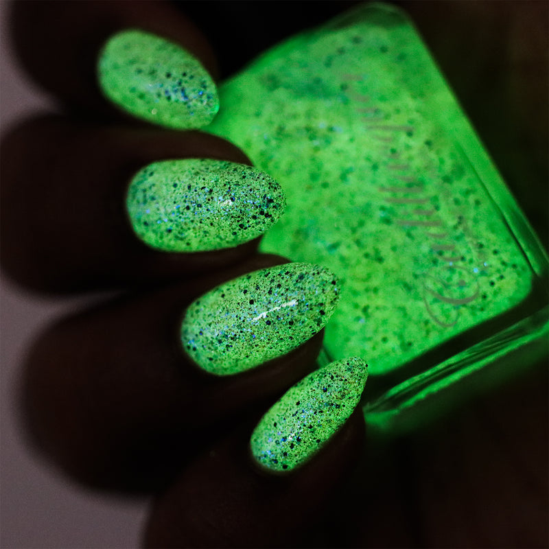 [Preorder, Ships Early Oct] Cadillacquer - The Weight Of The World Nail Polish (Glow in the Dark)