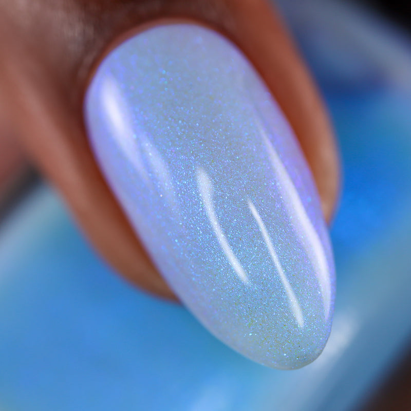 [Preorder, Ships Early Oct] Cadillacquer - The Fire‘s Burning Blue Nail Polish (Glow in the Dark)