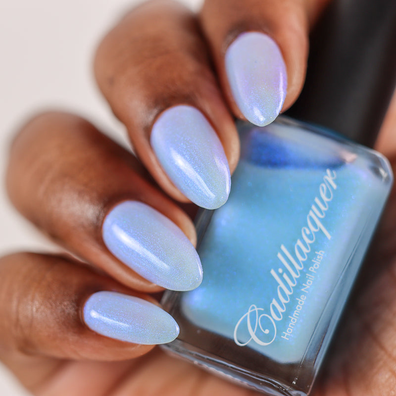 [Preorder, Ships Early Oct] Cadillacquer - The Fire‘s Burning Blue Nail Polish (Glow in the Dark)