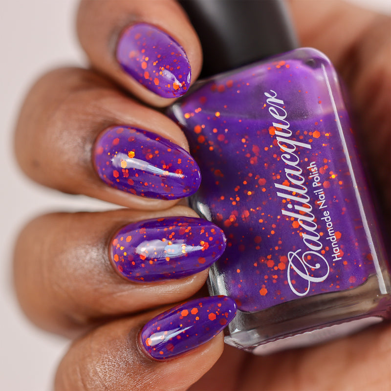 [Preorder, Ships Early Oct] Cadillacquer - Good Night, Good Luck Nail Polish (Glow in the Dark)