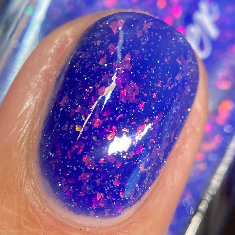 [Preorder, Ships Early May] Cadillacquer - Collapsing Clouds Nail Polish (Thermal + Flash Reflective)