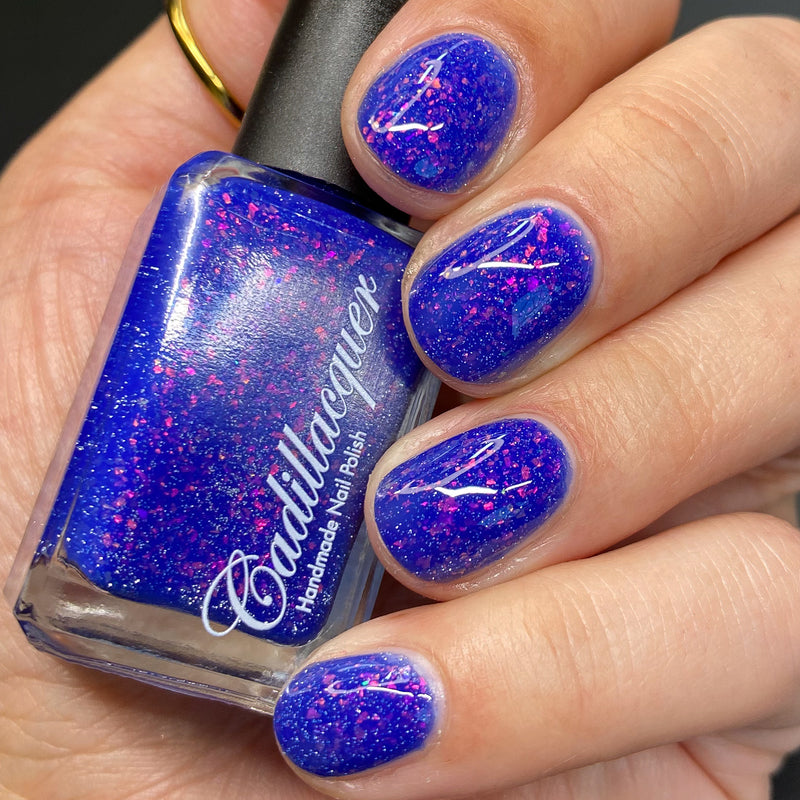 [Preorder, Ships Early May] Cadillacquer - Collapsing Clouds Nail Polish (Thermal + Flash Reflective)