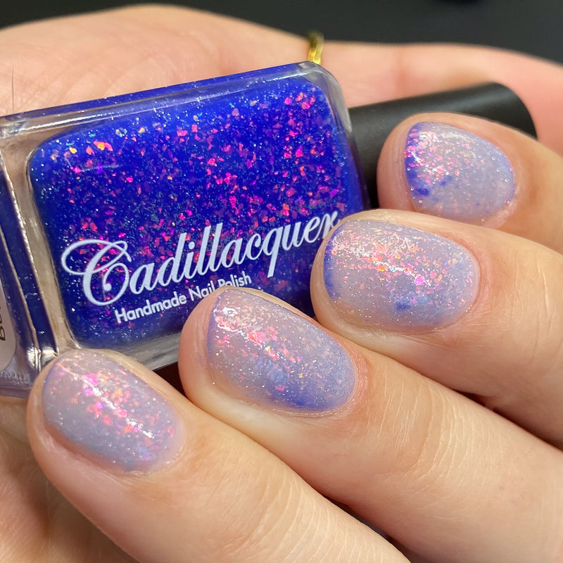 [Preorder, Ships Early May] Cadillacquer - Collapsing Clouds Nail Polish (Thermal + Flash Reflective)