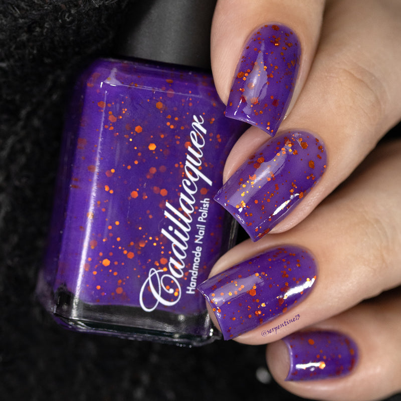 [Preorder, Ships Early Oct] Cadillacquer - Good Night, Good Luck Nail Polish (Glow in the Dark)