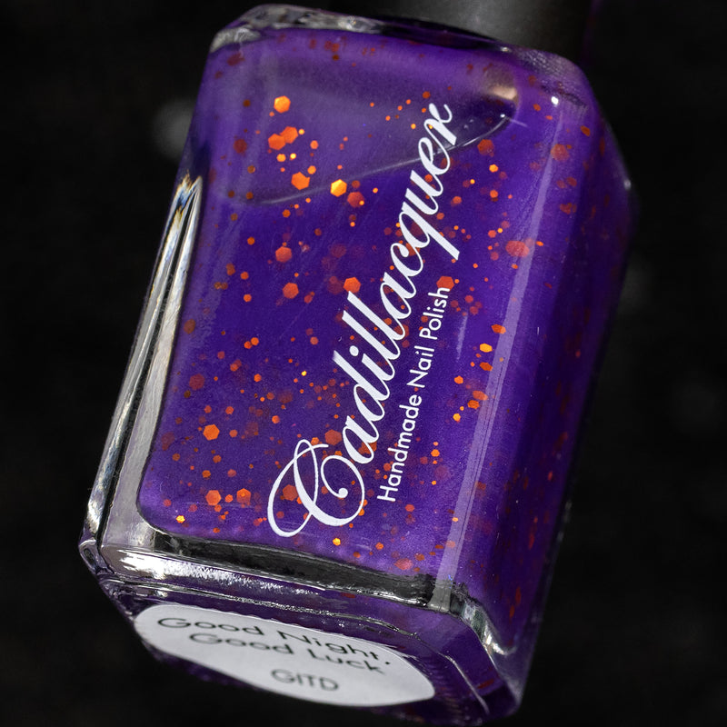 [Preorder, Ships Early Oct] Cadillacquer - Good Night, Good Luck Nail Polish (Glow in the Dark)