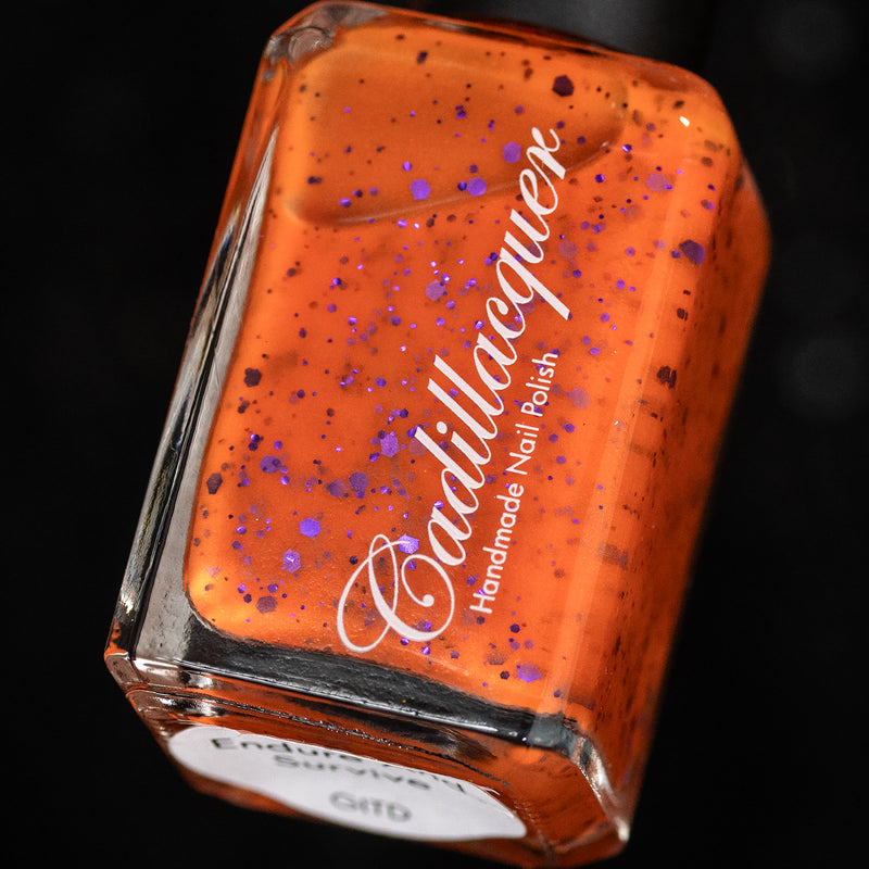 [Preorder, Ships Early Oct] Cadillacquer - Endure and Survive Nail Polish (Glow in the Dark)