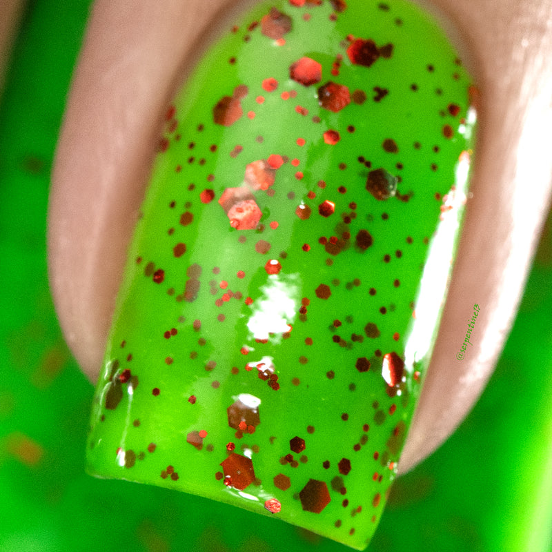 [Preorder, Ships Early Oct] Cadillacquer - Light The Flame Nail Polish (Glow in the Dark)