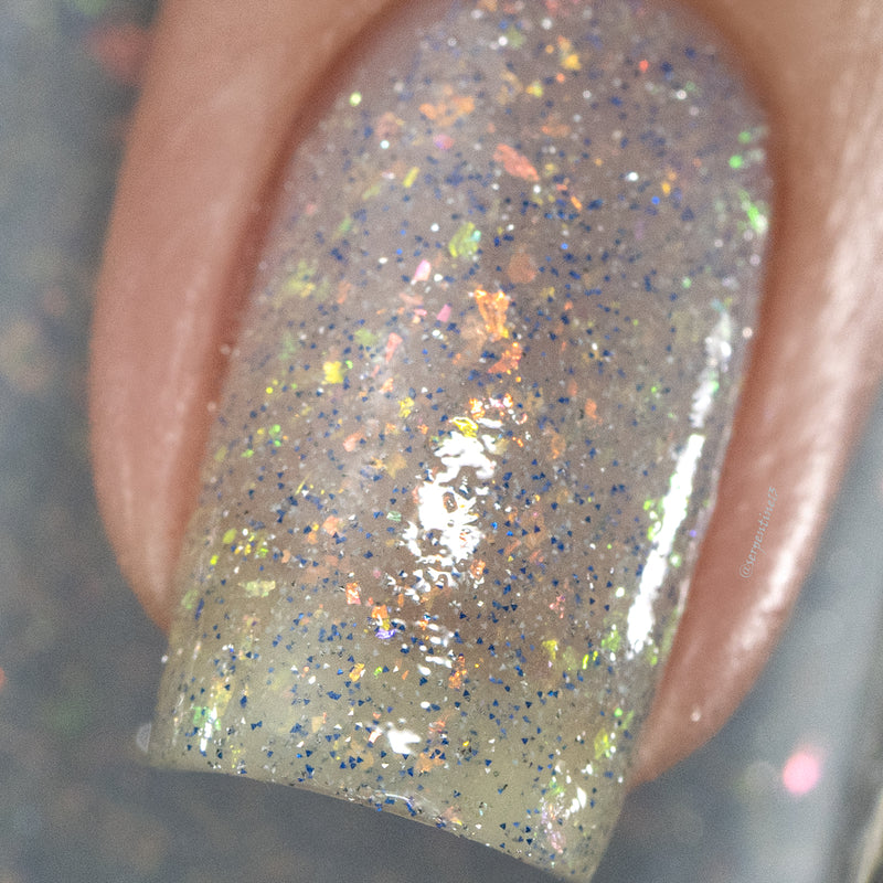 [Preorder, Ships Early Oct] Cadillacquer - In The End, We're All Just Bones Nail Polish (Glow in the Dark)