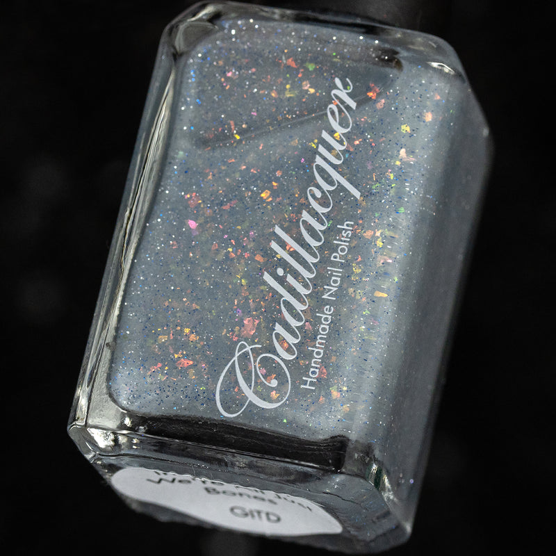 [Preorder, Ships Early Oct] Cadillacquer - In The End, We're All Just Bones Nail Polish (Glow in the Dark)