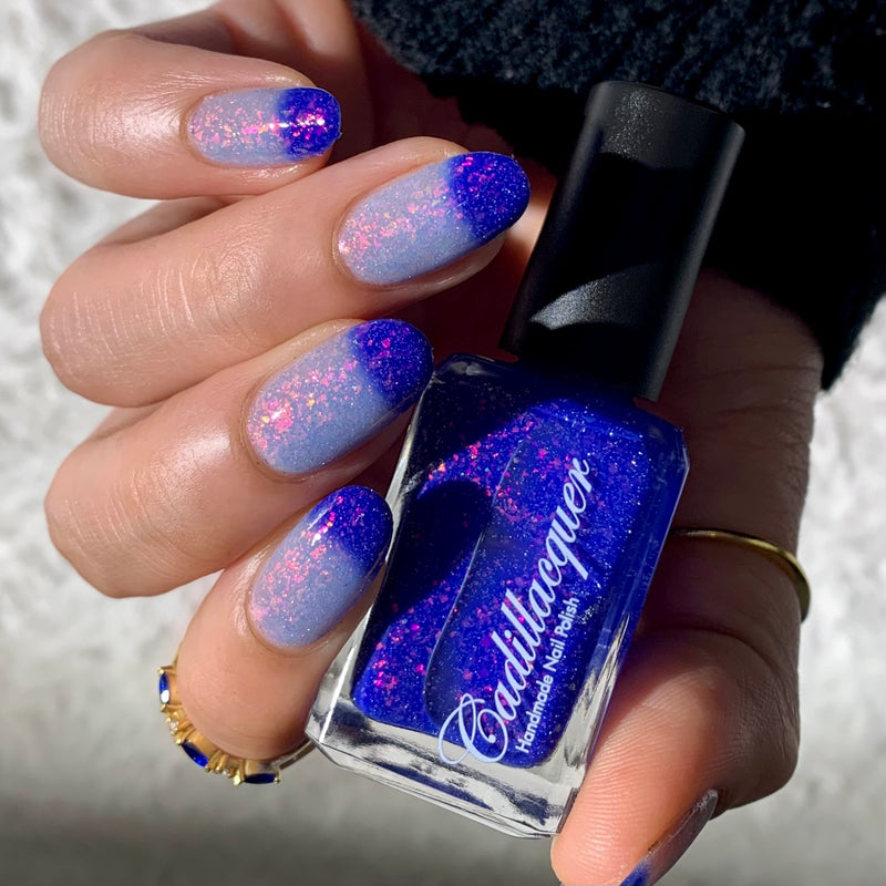 [Preorder, Ships Early May] Cadillacquer - Collapsing Clouds Nail Polish (Thermal + Flash Reflective)