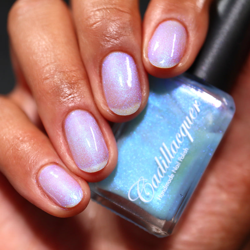 [Preorder, Ships Early Oct] Cadillacquer - The Fire‘s Burning Blue Nail Polish (Glow in the Dark)