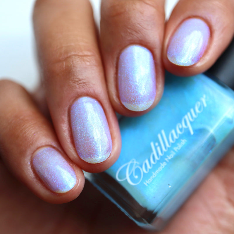[Preorder, Ships Early Oct] Cadillacquer - The Fire‘s Burning Blue Nail Polish (Glow in the Dark)