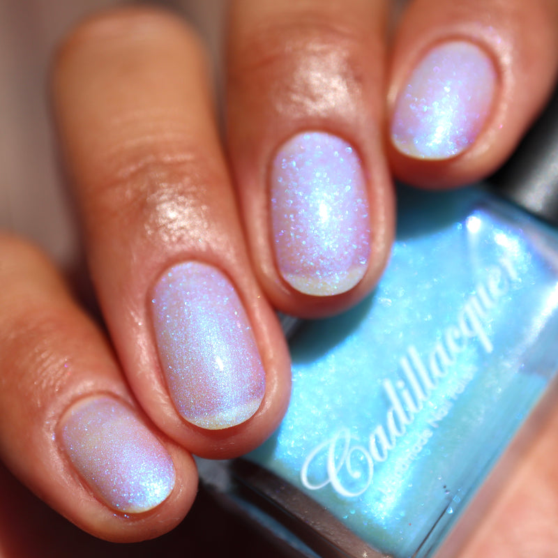 [Preorder, Ships Early Oct] Cadillacquer - The Fire‘s Burning Blue Nail Polish (Glow in the Dark)