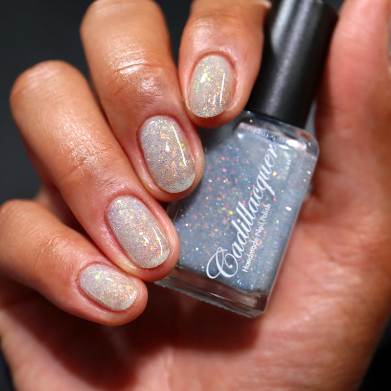 [Preorder, Ships Early Oct] Cadillacquer - In The End, We're All Just Bones Nail Polish (Glow in the Dark)