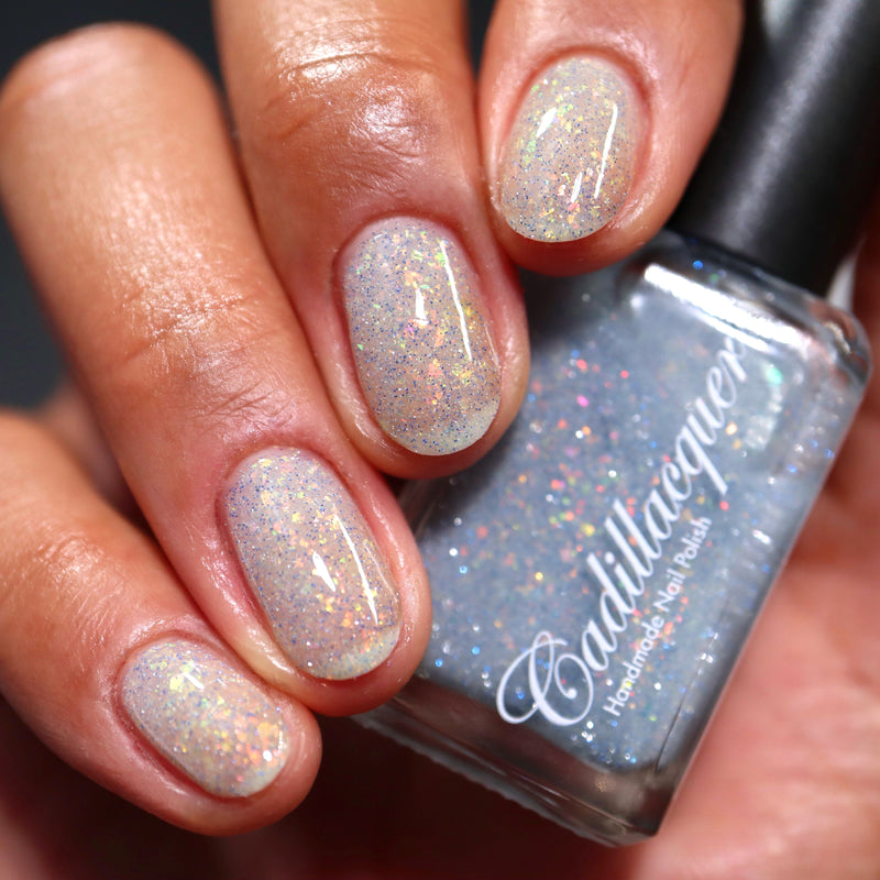 [Preorder, Ships Early Oct] Cadillacquer - In The End, We're All Just Bones Nail Polish (Glow in the Dark)