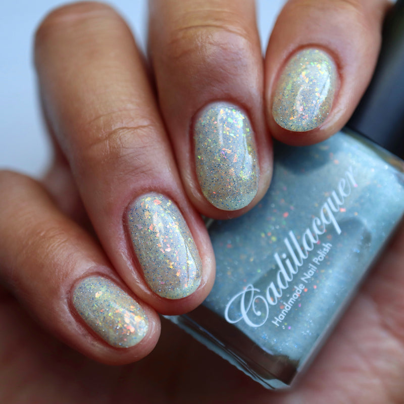 [Preorder, Ships Early Oct] Cadillacquer - In The End, We're All Just Bones Nail Polish (Glow in the Dark)