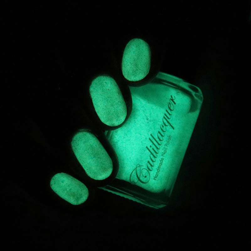 [Preorder, Ships Early Oct] Cadillacquer - In The End, We're All Just Bones Nail Polish (Glow in the Dark)