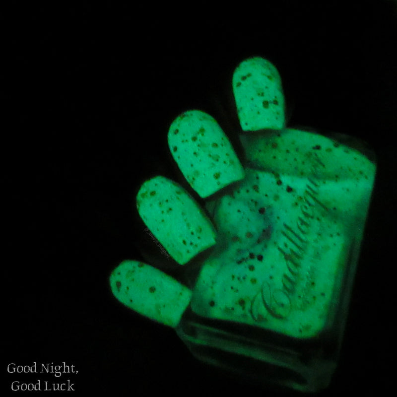 [Preorder, Ships Early Oct] Cadillacquer - Good Night, Good Luck Nail Polish (Glow in the Dark)