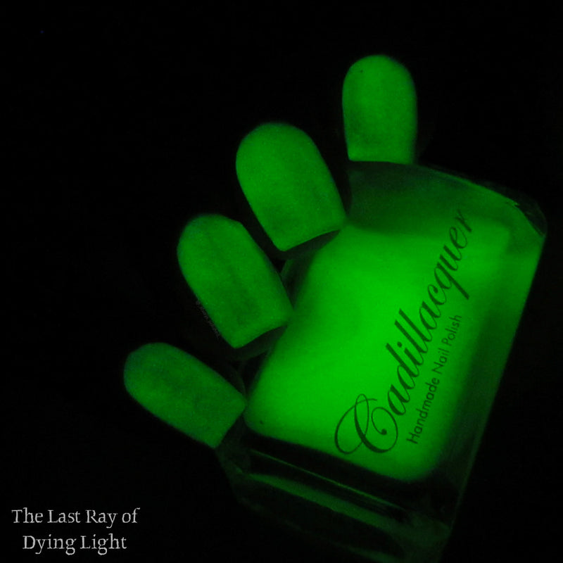 [Preorder, Ships Early Oct] Cadillacquer - Last Ray Of Dying Light Nail Polish (Glow in the Dark)