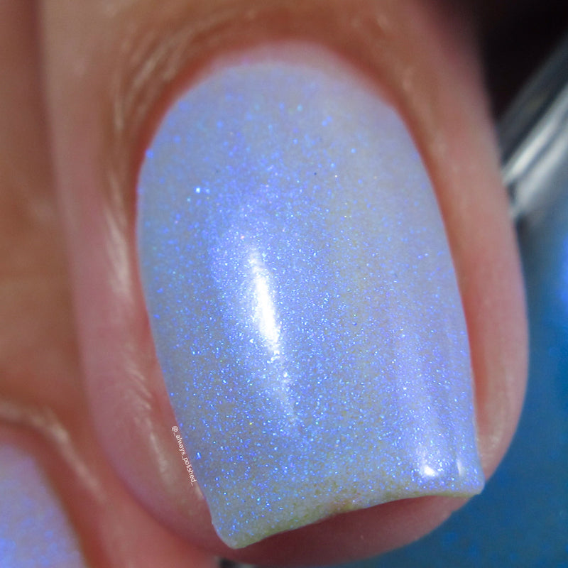 [Preorder, Ships Early Oct] Cadillacquer - The Fire‘s Burning Blue Nail Polish (Glow in the Dark)