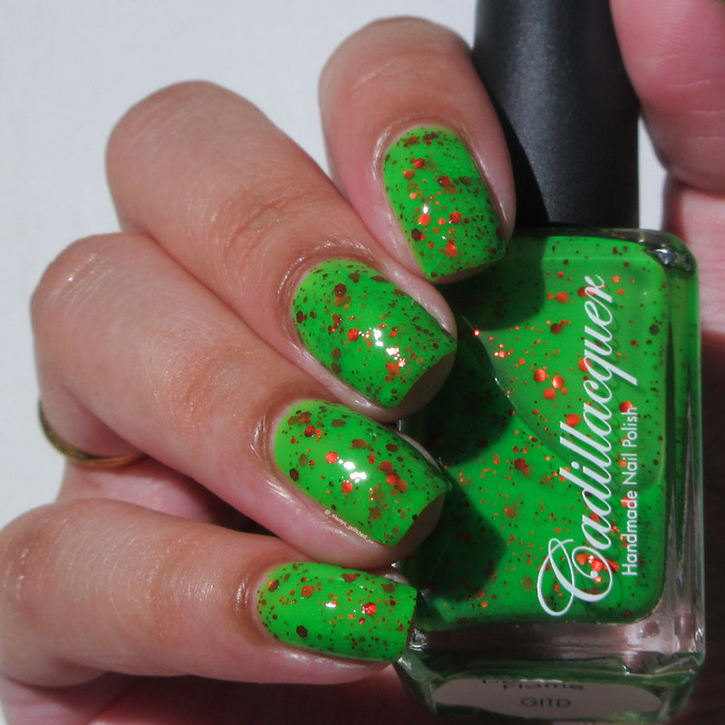 [Preorder, Ships Early Oct] Cadillacquer - Light The Flame Nail Polish (Glow in the Dark)