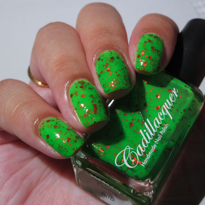 [Preorder, Ships Early Oct] Cadillacquer - Light The Flame Nail Polish (Glow in the Dark)