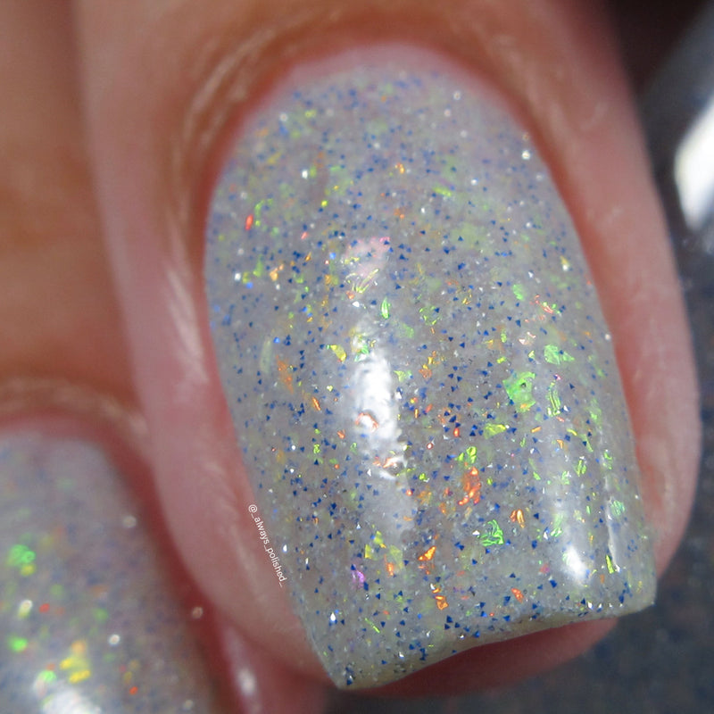 [Preorder, Ships Early Oct] Cadillacquer - In The End, We're All Just Bones Nail Polish (Glow in the Dark)