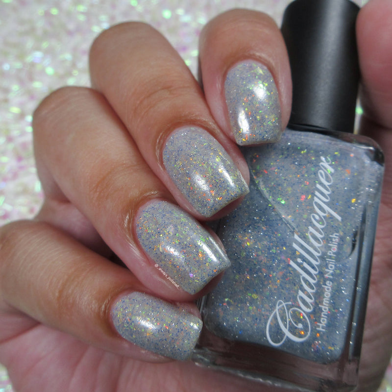 [Preorder, Ships Early Oct] Cadillacquer - In The End, We're All Just Bones Nail Polish (Glow in the Dark)