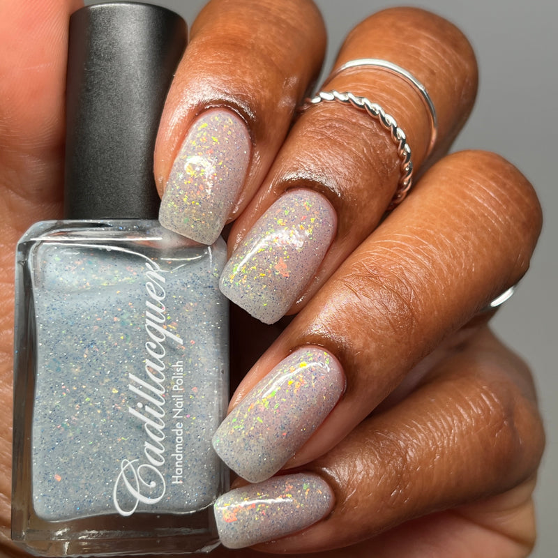 [Preorder, Ships Early Oct] Cadillacquer - In The End, We're All Just Bones Nail Polish (Glow in the Dark)