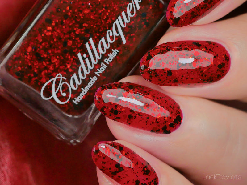 [Preorder, Ships Mid-October] Cadillacquer - Oh Yes, There Will Be Blood! Nail Polish