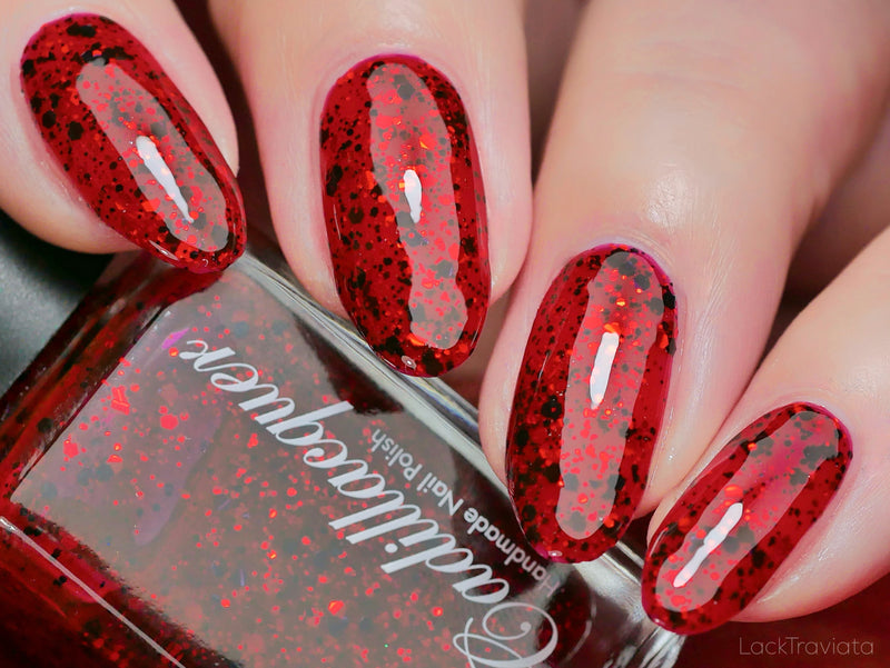 [Preorder, Ships Mid-October] Cadillacquer - Oh Yes, There Will Be Blood! Nail Polish