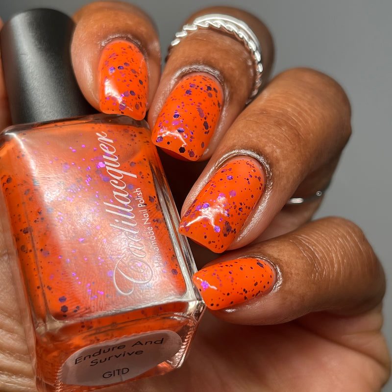 [Preorder, Ships Early Oct] Cadillacquer - Endure and Survive Nail Polish (Glow in the Dark)