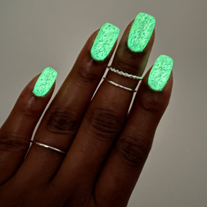 [Preorder, Ships Early Oct] Cadillacquer - The Weight Of The World Nail Polish (Glow in the Dark)