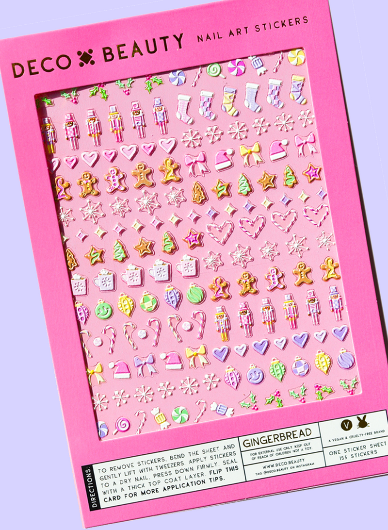 Deco Beauty - Gingerbread Nail Stickers