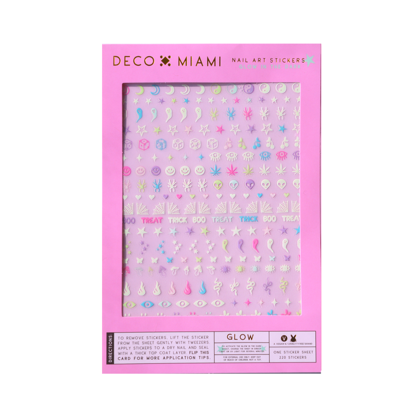 Deco Miami - Glow Nail Stickers