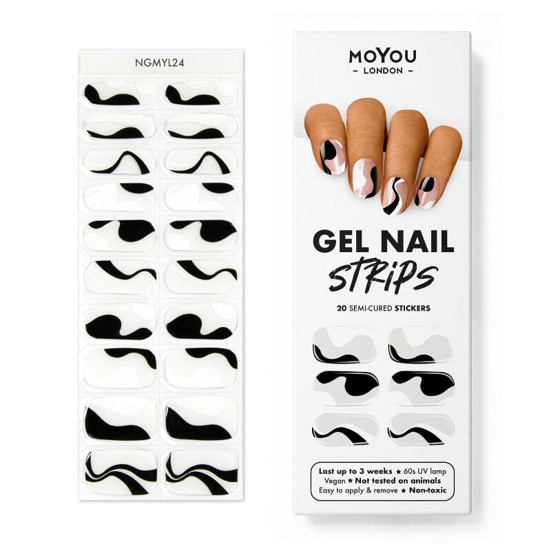MoYou-London - Gel Nail Strip - Perfectly Imperfect
