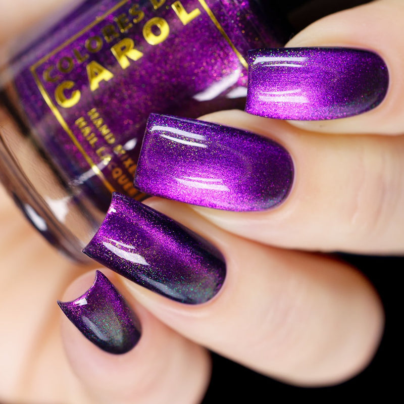 Colores de Carol - Glow-ver the Moon Nail Polish (Magnetic)
