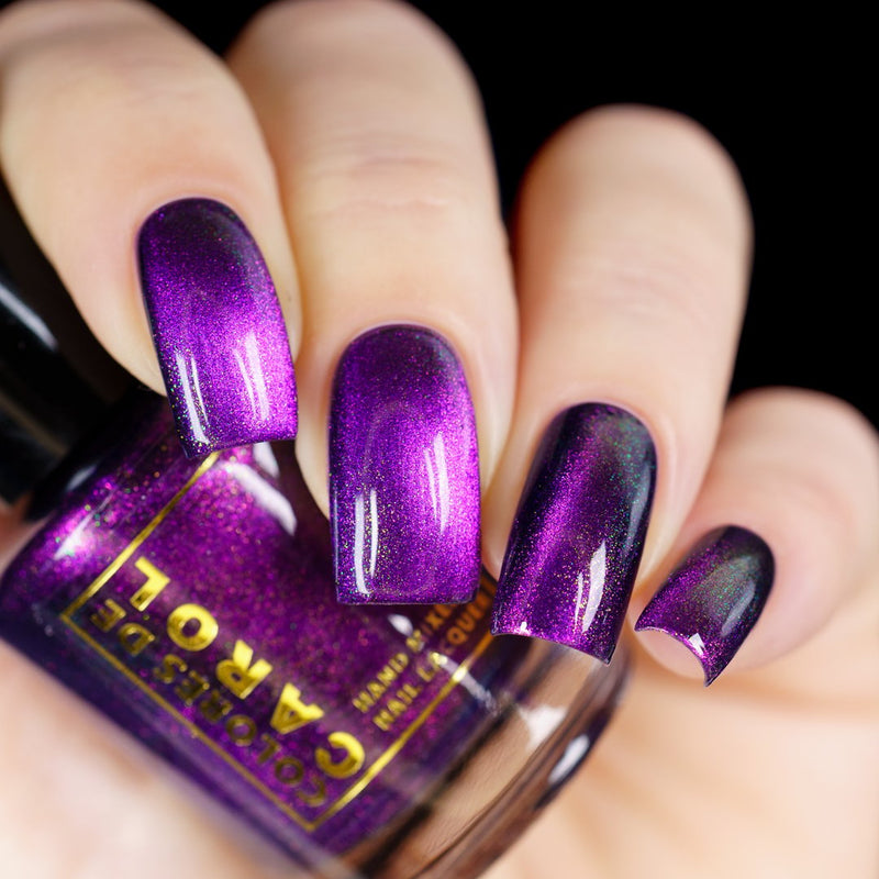 Colores de Carol - Glow-ver the Moon Nail Polish (Magnetic)