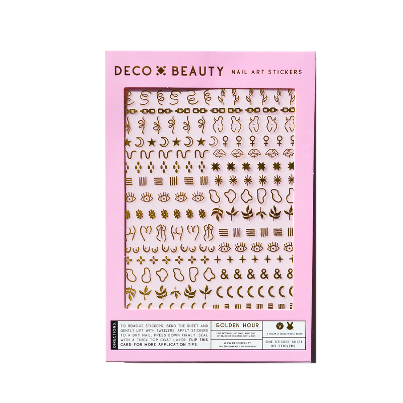 Deco Beauty - Golden Hour Nail Stickers