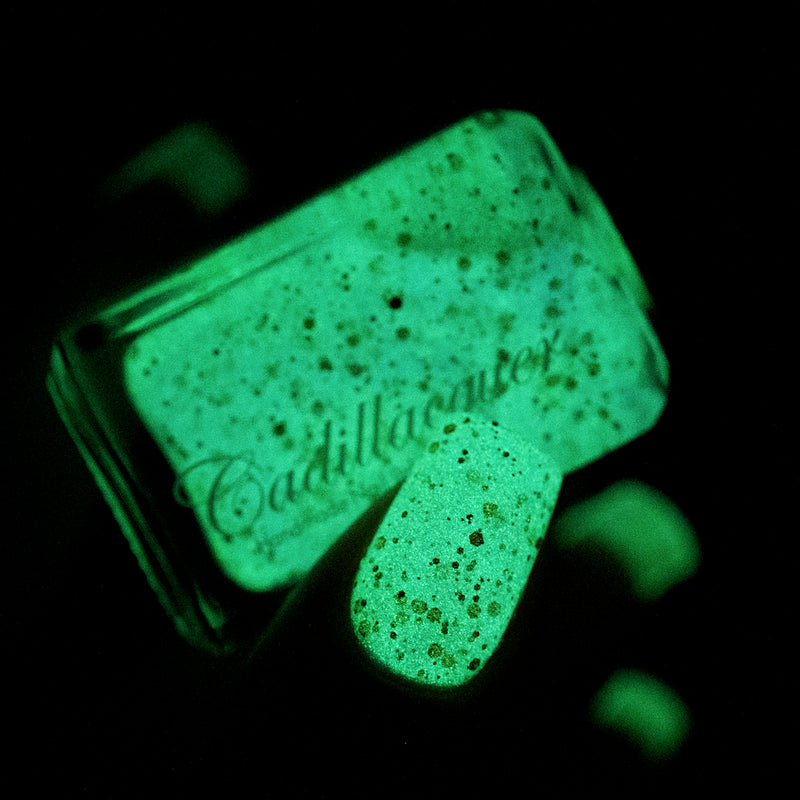 [Preorder, Ships Early Oct] Cadillacquer - Good Night, Good Luck Nail Polish (Glow in the Dark)