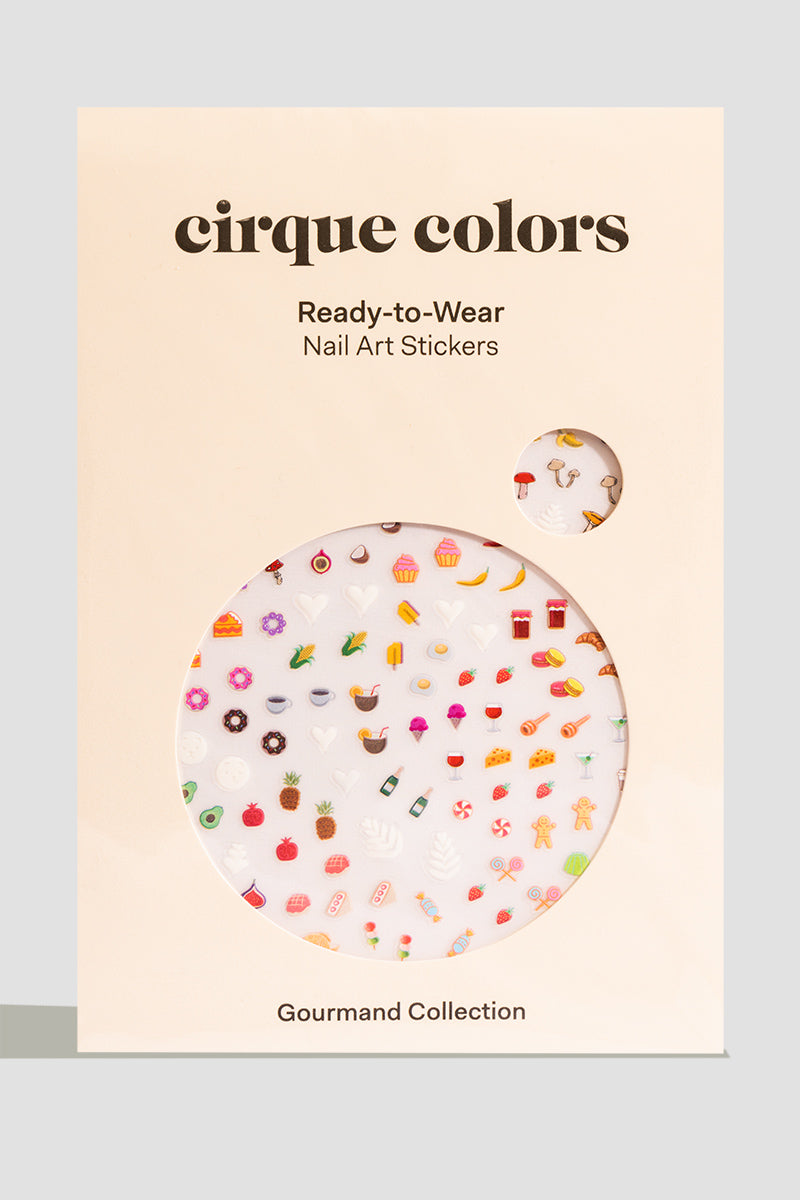 Cirque Colors - Gourmand Collection Ready-to-Wear Nail Art Stickers (LE)