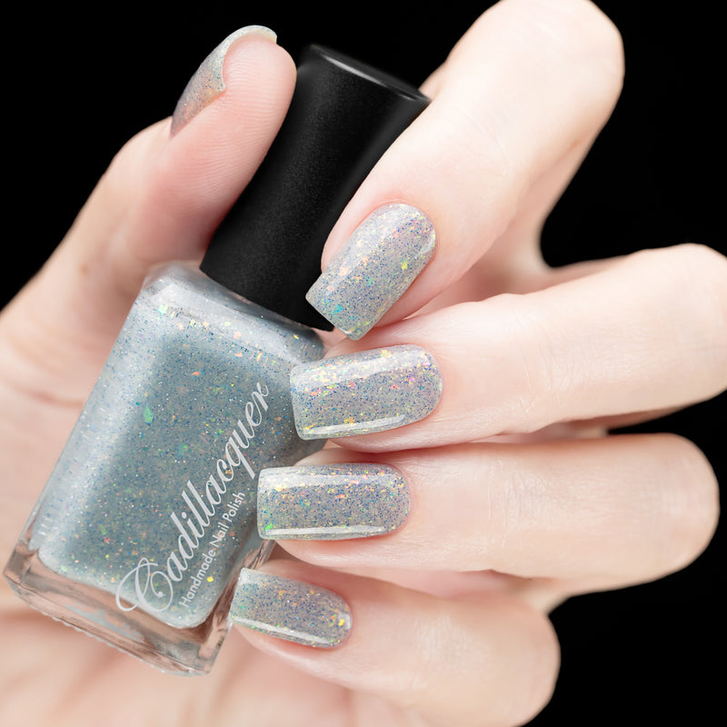 [Preorder, Ships Early Oct] Cadillacquer - In The End, We're All Just Bones Nail Polish (Glow in the Dark)