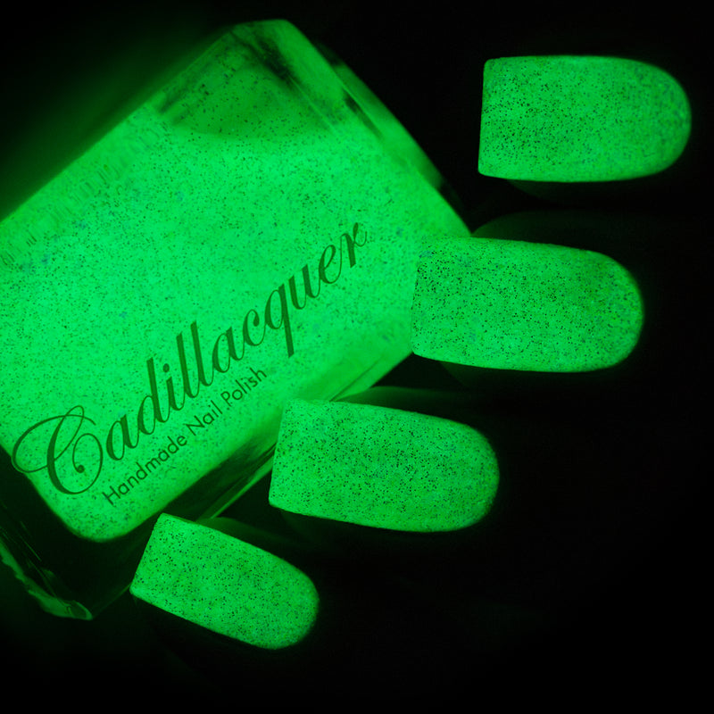 [Preorder, Ships Early Oct] Cadillacquer - In The End, We're All Just Bones Nail Polish (Glow in the Dark)