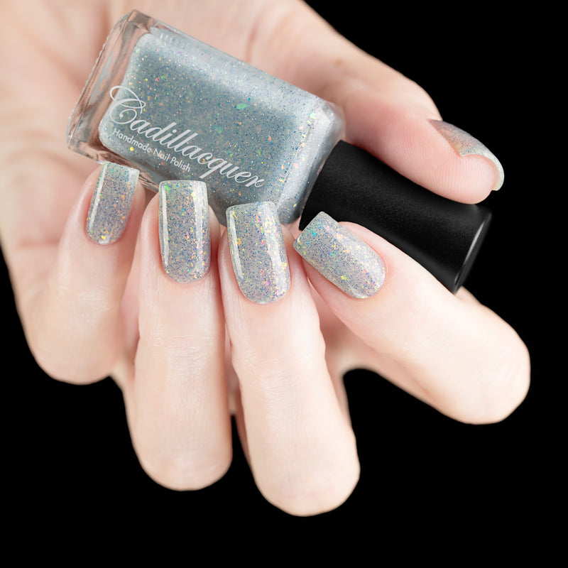 [Preorder, Ships Early Oct] Cadillacquer - In The End, We're All Just Bones Nail Polish (Glow in the Dark)