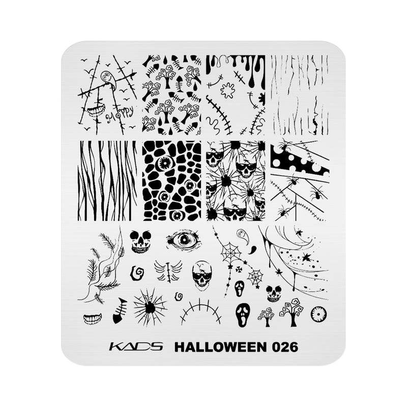 Kads - Halloween 026 Stamping Plate