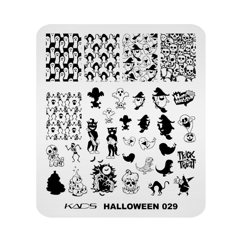 Kads - Halloween 029 Stamping Plate