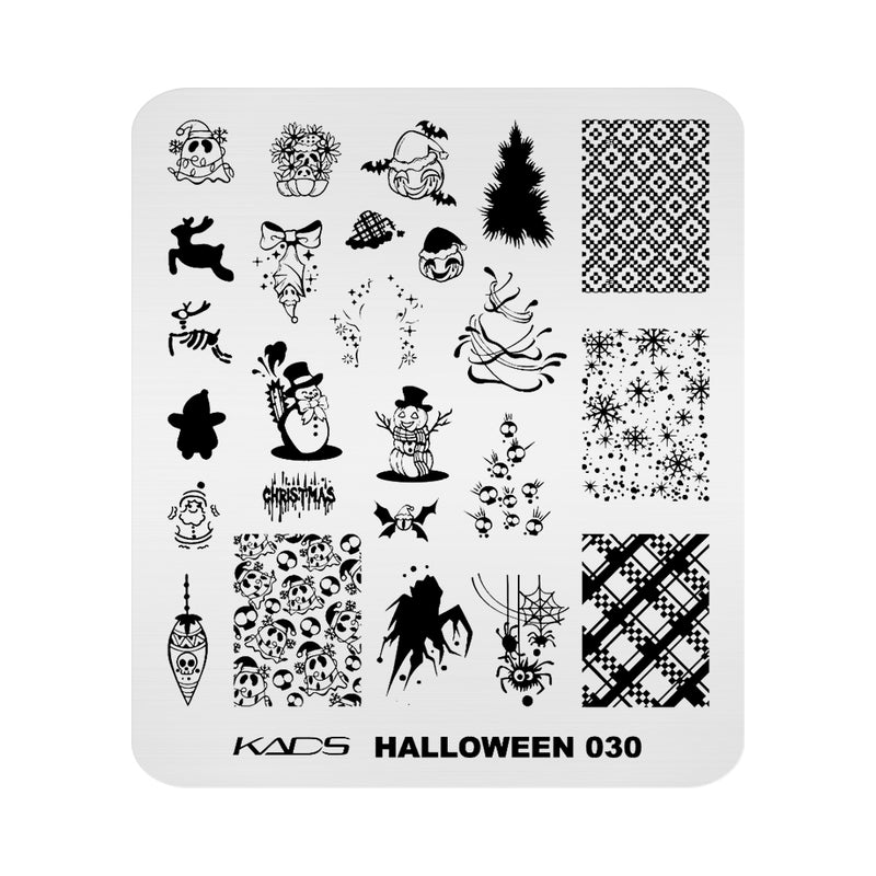 Kads - Halloween 030 Stamping Plate