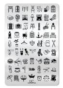 UberChic Beauty - Home Sweet Home Stamping Plate