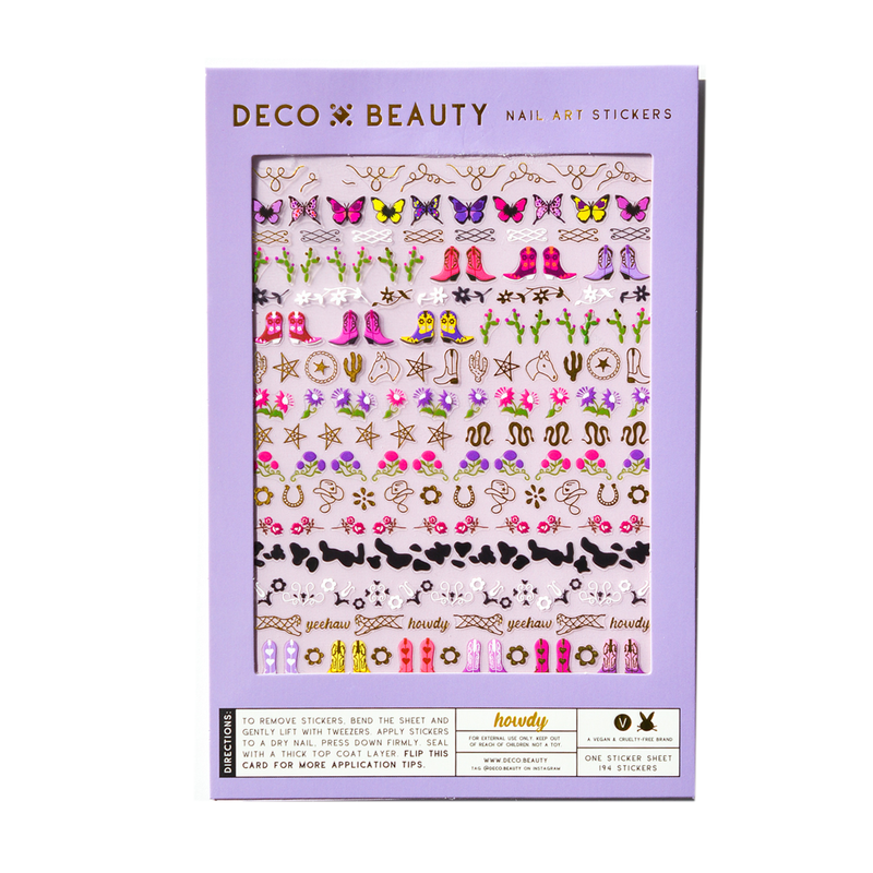 Deco Beauty - Howdy Nail Stickers