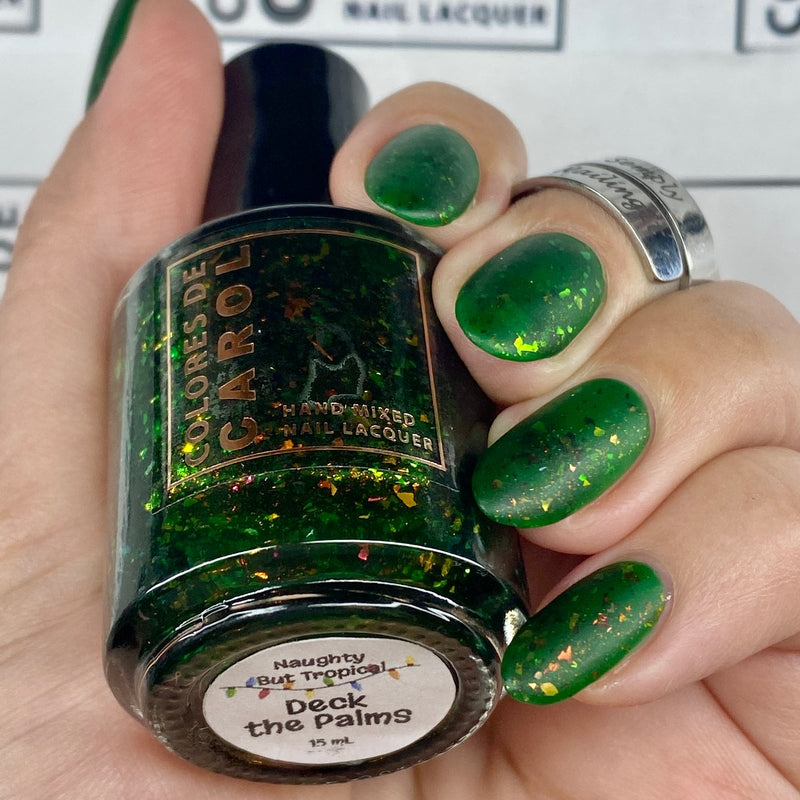 Colores de Carol - Deck the Palms Nail Polish